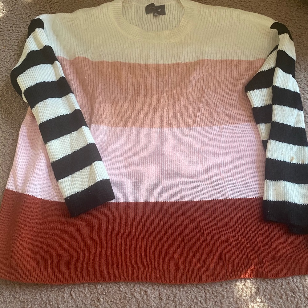 Color Block Sweater